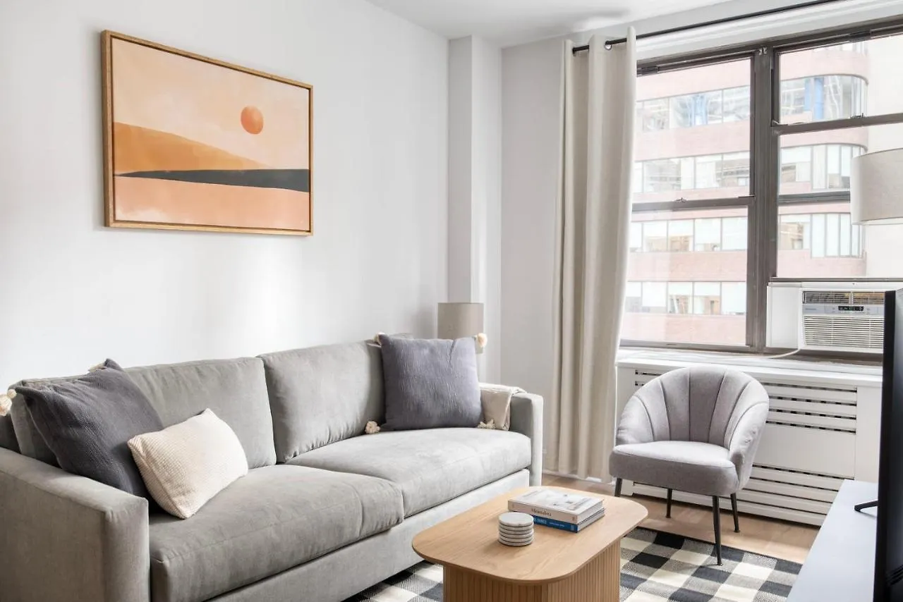Midtown East 1Br W Media Room Nr Grand Central Nyc-1169 Nowy Jork